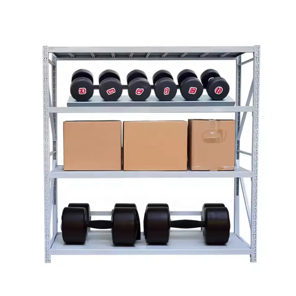 Low Price China Supplier Storage Light Duty Stackable Warehouse Goods Pallet Storage Racks On Wheels Standing Shelves