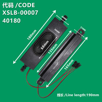 Haut-parleur LCD TV XS 40180 42-WDF418-XX0G 10W6 Euro 6Ω10W pour TCL TCL 43V2 55P6 55V2 43A860U 65A860U 50A860U 65A880U