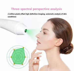 2023s 신상품 H2O2 소형 거품 물 박피술 7 In 1 스마트 피부 분석기 피부 탐지기가있는 히드라 박피술 기계 - Product Image 6