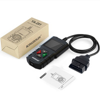 Escáner OBD2 YA-201, Lector de Códigos de Diagnóstico para Automóviles de 12V, Escáner de Sistema de Motor, Herramienta de Diagnóstico para Eliminar Códigos de Error, YA-201 Plug and Play
