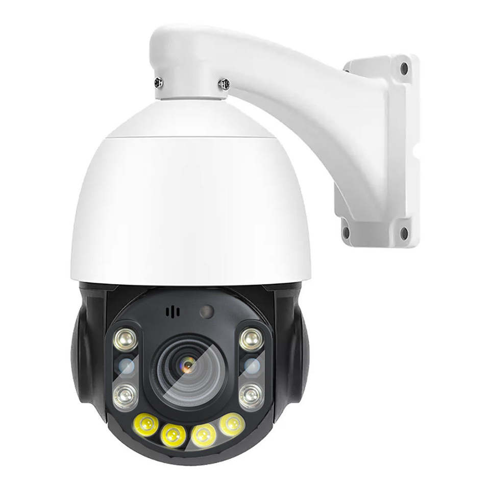 4K 5MP Outdoor Security Camera with 360° PTZ and Auto Tracking