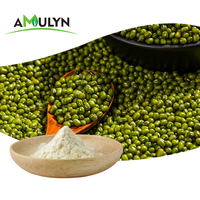 Amulyn Protéines végétales Supplément nutritionnel à base de plantes 80% Poudre de protéines de haricot mungo