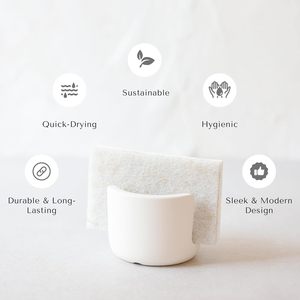 Skymoving nouveau Offre Spéciale personnalisé <span class=keywords><strong>Original</strong></span> cuisine <span class=keywords><strong>porte</strong></span>-<span class=keywords><strong>éponge</strong></span> support séchage rapide pierre <span class=keywords><strong>porte</strong></span>-<span class=keywords><strong>éponge</strong></span> pour cuisine évier savon brosse - Product Image 3