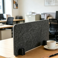 Panneaux Acoustiques Modernes Autoportants pour Cloisons de Bureau, Écologiques, 100% Fibre de Polyester, 60x60cm, Utilisation Bureautique, Modèle 3D, Garantie 1 An