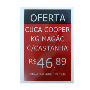 Etiqueta de Precio Digital Inteligente de 11.6 Pulgadas y 3 Colores con Sistema en la Nube para Supermercados, Etiqueta de Precio Electrónica para Centros Comerciales, Control de Precios, Reutilizable - Product Image 1