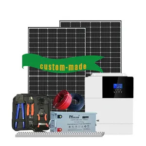 5 kw off grid solar power system 3kw solar panel system solar energy system for home 5kw