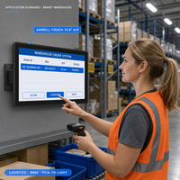 Ordinateur tout-en-un industriel tactile de 13,3 et 15,6 pouces pour le contrôle d'usine, le libre-service, la vente au détail et l'intégration commerciale