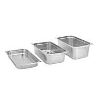 Fournitures de restauration : Plat de service en acier inoxydable / Plat Gastronorm / Bain-marie buffet / Plateau et plat de table à vapeur