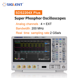 Oscilloscope numérique haut de gamme Siglent SDS2204X PLUS 2 canaux avec bande passante de 200 MHz, écran tactile capacitif de 10,1 pouces - Product Image 5