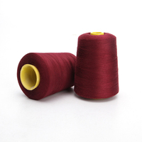 Vente en gros usine teinture 120 grammes 100% fil à coudre en polyester filé 40/2 5000 mètres