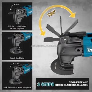 Outil multifonction sans fil <span class=keywords><strong>MAKITA</strong></span> DTM51 <span class=keywords><strong>18V</strong></span> avec moteur sans balais, changement rapide sans outil, <span class=keywords><strong>scie</strong></span> <span class=keywords><strong>oscillante</strong></span> pour couper, poncer, racler - Product Image 5