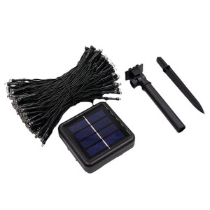 Guirlandes lumineuses solaires <span class=keywords><strong>LED</strong></span> IP65 <span class=keywords><strong>pour</strong></span> l'extérieur, <span class=keywords><strong>pour</strong></span> la décoration de Noël, de la cour et d'Halloween - Guirlandes lumineuses colorées - Product Image 6