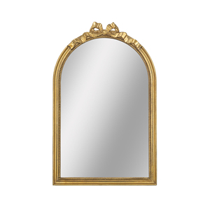 Baroque Style Gold Arch <b>Mirror</b> 23.6 x 37.3 Inches Wall Decor - Product Image 2