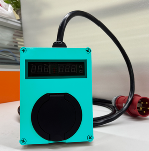 Nouvelle borne de recharge murale intelligente pour voiture électrique <span class=keywords><strong>Mini</strong></span> 16A/32A, portable, prise CEE, prise AC EV Type 2, 22 kW, usage industriel, 5 m - Product Image 5
