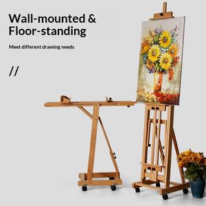 Chevalets de peinture en bois réglables multifonctionnels et durables, tendance du moment - Product Image 3