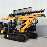 EVERSTAR Pileuse hydraulique GPS 6M haute performance, machine de construction sur chenilles, moteur diesel, pompe de compactage
