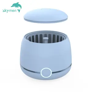 200ML Dentures and aligners Skymen Household Ultrasonic Cleaner for Cleaning Eyeglasses Jewelry