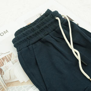 Pantalones cortos deportivos para correr para hombre de alta calidad, pantalones cortos informales de talla grande con bolsillo tejido de cintura con cordón de algodón a la moda, venta al por mayor - Product Image 5