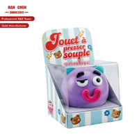 Jouet créatif anti-stress en forme de tête de chien à presser, boule souple à visser, jouets sensoriels amusants pour soulager le stress, ensemble de gadgets originaux