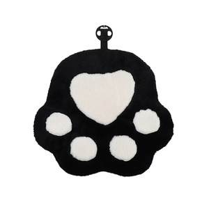 <b>Car</b> Seat Cushions Cat Paw Design Plush Thickened Warm Non Slip For Autumn Winter 3 4 Piece Set - Product Image 5