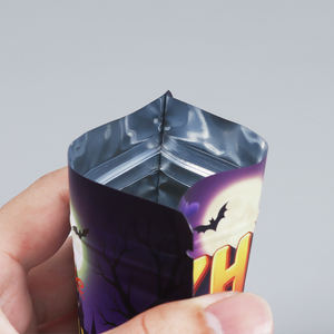 ถุงไมลาร์แบบกำหนดเอง 3.5 นิ้ว ปิดผนึกด้วยความร้อน 3.5 28 กรัม 1 ออนซ์ 1 ปอนด์ ถุงใส่อาหารแบบกันกลิ่น ถุงพลาสติกแบบตั้งได้ ถุงซิปล็อคไมลาร์ - Product Image 3