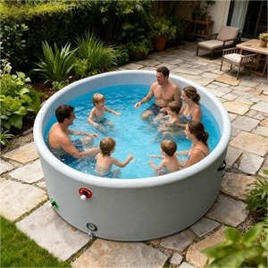 <span class=keywords><strong>Piscine</strong></span> gonflable <span class=keywords><strong>hors</strong></span> <span class=keywords><strong>sol</strong></span> personnalisable, grande <span class=keywords><strong>piscine</strong></span> familiale avec kits de réparation pour une utilisation en extérieur dans la cour - Product Image 3