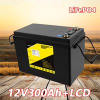 Baterai LiFePO4 12V 90Ah/100Ah untuk RV, Golf Cart, Penggunaan Off-Road/Off-Grid, 10000 Siklus, Tingkat Pengosongan 1C
