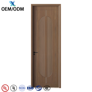 <span class=keywords><strong>Puerta</strong></span> <span class=keywords><strong>Interior</strong></span> de <span class=keywords><strong>MDF</strong></span> con Núcleo Hueco, Diseño de Madera, para Dormitorios, Color Blanco, Fabricación OEM y ODM - Product Image 1