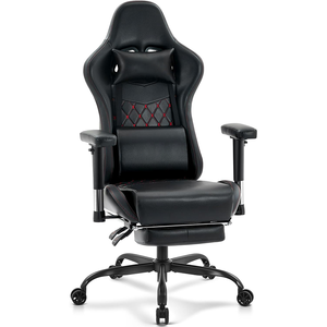 Silla de Juego Individual con Envío Gratuito, Diseño <span class=keywords><strong>Secret</strong></span> <span class=keywords><strong>Lab</strong></span>, Silla Giratoria con Reposabrazos 2D y Mecanismo Funcional - Product Image 1