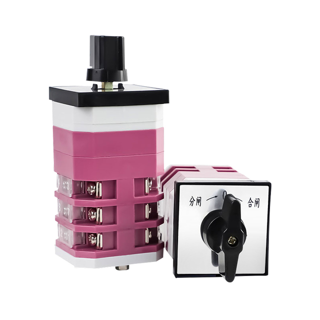 CNAOM LW12 Series Rotary Switches Plastic Conversion Switches That Change Over Switches