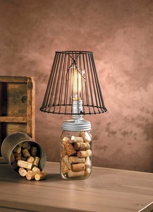 Vintage Clip-On Metal Black <strong>Lamp</strong> <strong>Shade</strong> <strong>Wire</strong> Cage <strong>Lamp</strong> <strong>Shade</strong> Easy Installation <strong>Lamp</strong> <strong>Shade</strong> - Product Image 5