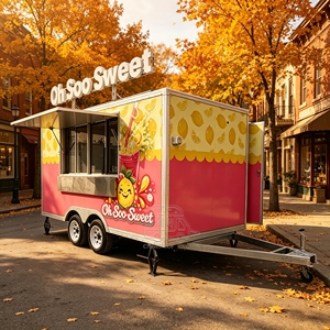 Professional Shawarma Truck Fully Equipped Burger Food Trailer CE Mobile <b>Kitchen</b> - Product Image 6