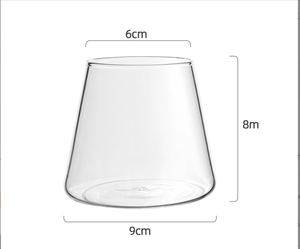 Nouveaux verres à boire élégants et transparents 2022 pour jus, bière, whisky style japonais, verre à shot triangulaire Mont Fuji - Product Image 2