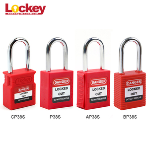 An Ninh 38Mm Shackle Pad Khóa Loto ABS Lockout Tagout Thiết Bị An Toàn <span class=keywords><strong>Padlock</strong></span> - Product Image 6