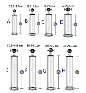 Elektrische <span class=keywords><strong>Penis</strong></span> vergrößerung pumpe <span class=keywords><strong>Penis</strong></span> pumpe, intelligenter LCD-Kopf mit Adapter, 9 "/12" Länge x 1,5 "-3,0" Durchmesser breiter Flansch zylinder - Product Image 4