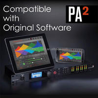 Processeur Audio Numérique Professionnel DSP PA2/260/360, Gestion de Processeur, Équipement Sonore Audio de Scène pour Haut-parleur