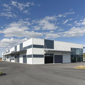 Large Span Prefab Steel Warehouse Building, estrutura metálica durável para fábrica e instalação de armazenamento - Product Image 3