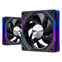 Ventilateurs de refroidissement pour boîtier d'ordinateur à roulement fluide ARGB PWM 120 mm 1800 tr/min haute performance