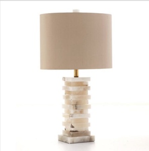 Đèn Bàn Led Bằng Đá Cẩm Thạch Thiết Kế Theo Phong Cách Châu Âu Hiện Đại Có Thể Tùy Chỉnh Cho Phòng Khách Phòng Mô Hình - Product Image 1