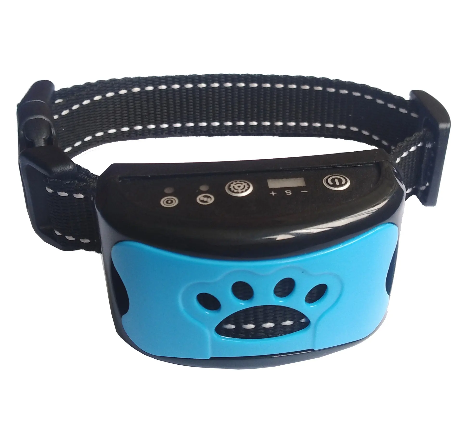 Collar de entrenamiento para perros, dispositivo de Control de ladridos con vibración, antiladridos, activado por voz