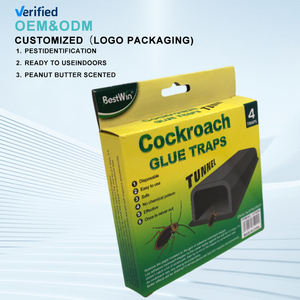 Trampa <span class=keywords><strong>de</strong></span> Cucarachas con Pegamento, Diseño <span class=keywords><strong>de</strong></span> Túnel <span class=keywords><strong>de</strong></span> Plástico para Atraer y Controlar <span class=keywords><strong>Plagas</strong></span>, Certificación BSTW EPA, Trampa Doméstica para Cucarachas - Product Image 2