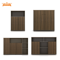 Armoire de bureau de luxe, mobilier de bureau, armoire modulaire, armoire latérale de bureau en bois pas cher