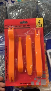 4 pièces <span class=keywords><strong>ensemble</strong></span> Auto PP nylon outils haute qualité Durable Nylon matériel Automobile démontage outil Blister emballage - Product Image 3