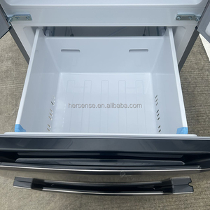 2024 New Large Capacity <b>Refrigerator</b> 325L 4 Door Fresh Fast Freeze Area Silver Smart Home Use 220V/110V Household Electrical App - Product Image 6