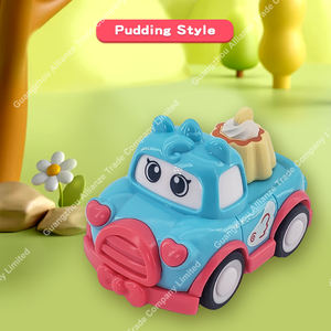 Juguetes de Vehículos Personalizados de 6 Estilos, Mini Coches de Juguete de Plástico con Fricción, Vehículos de Dibujos Animados para Niños, Coches de Juguete con Retroceso - Product Image 3