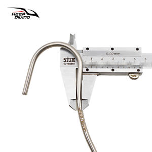 ตะขอเกี่ยวเดี่ยวสำหรับดำน้ำแบบเทคนิค รุ่น SSA-DZG ผลิตในจีน ทำจากเหล็กกล้าไร้สนิมเกรด 316 สำหรับงานทางทะเล - Product Image 5