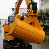 Bucket Baja Multifungsi 4 in 1 Tipe Standar 1.15m untuk Aksesoris Skid Steer Loader Model BLWT 4 In1001