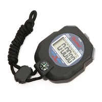 Chronomètre numérique LCD professionnel étanche portable haute précision à une seule ligne pour l'entraînement sportif avec logo personnalisé