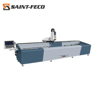 One year warranty aluminum profile drilling and milling machine/aluminum cnc router machine