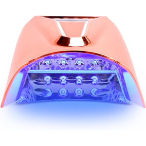 Custom Glowing Logo Professional High Power 128W <b>Wireless</b> Rechargeable UV LED Gel <b>Lamp</b> Light Strip Dryer Pro Cure Home Use - Product Image 2